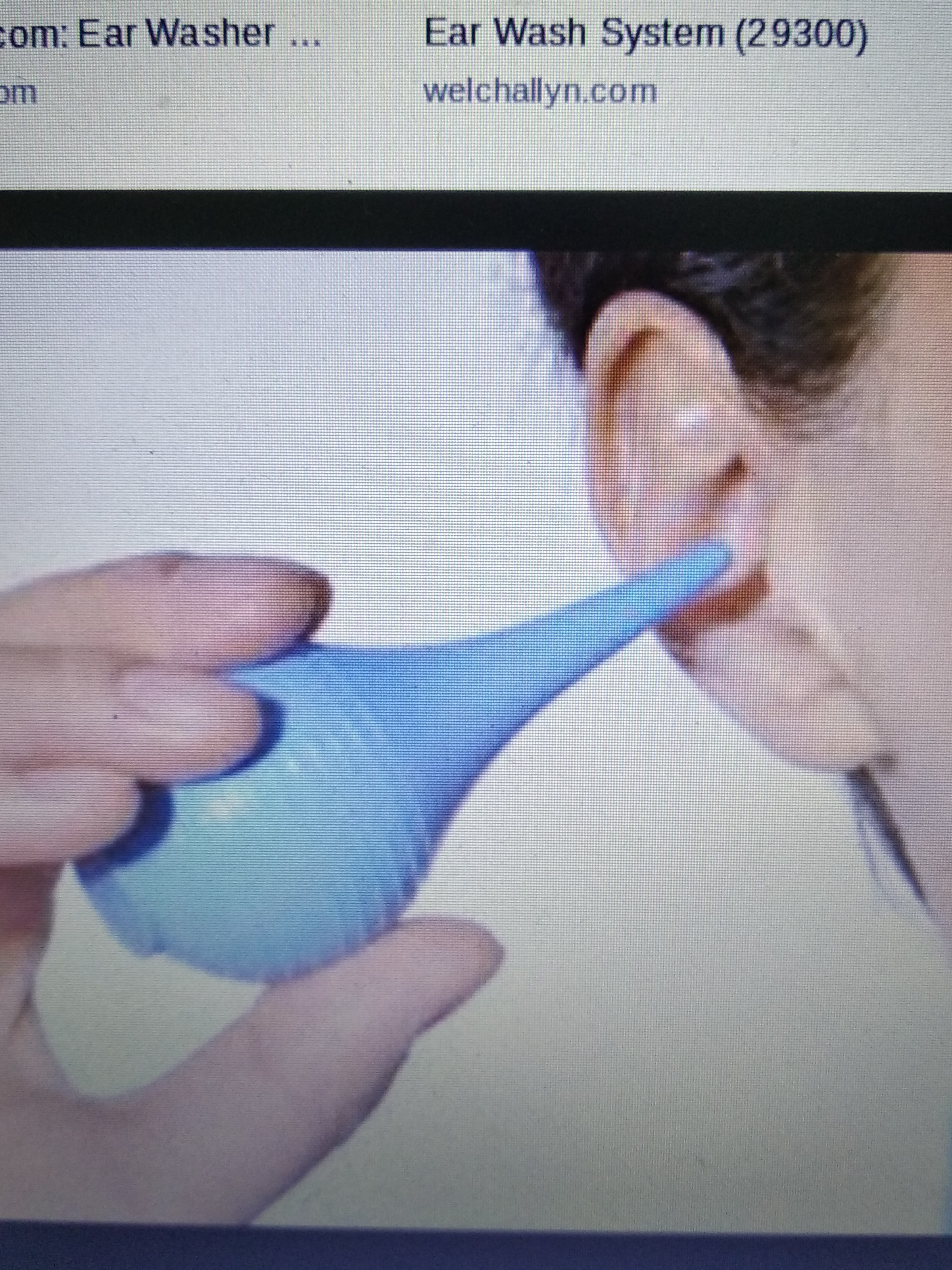 Need ideas how for home internal ear wash?