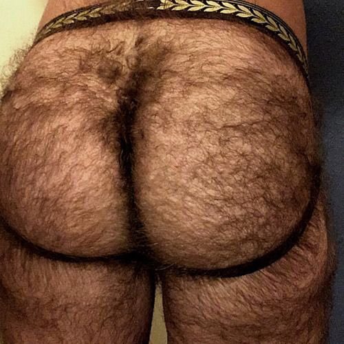 I have a very hairy butt. 