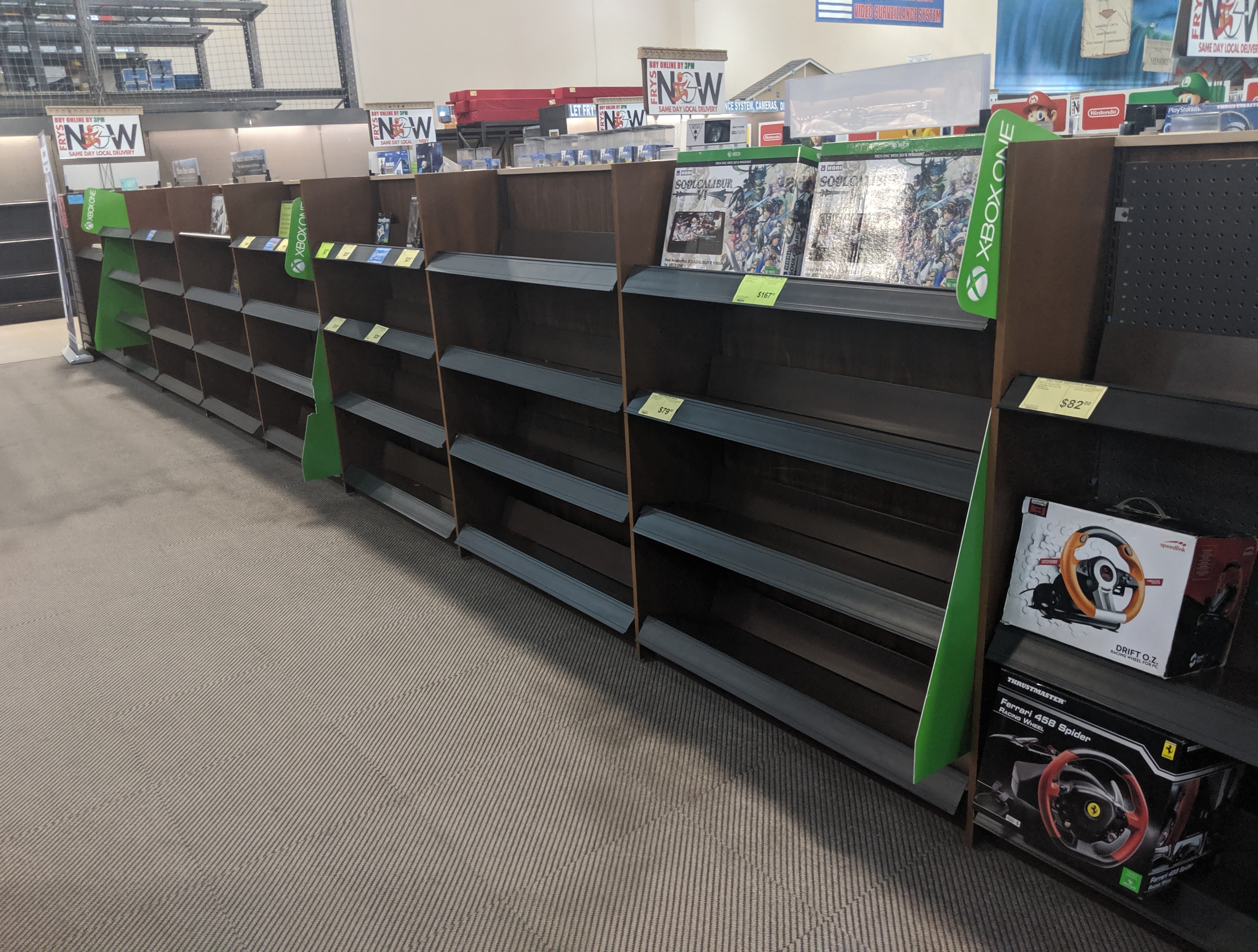 Is Fry's electronics going out of business?