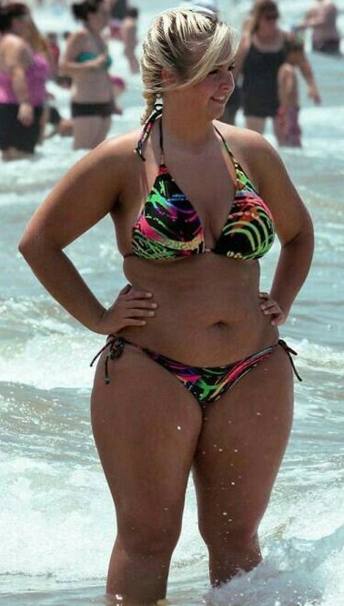 Woman outdoor chubby bbc