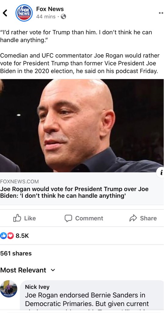 Trump Retweeted Joe Rogan!