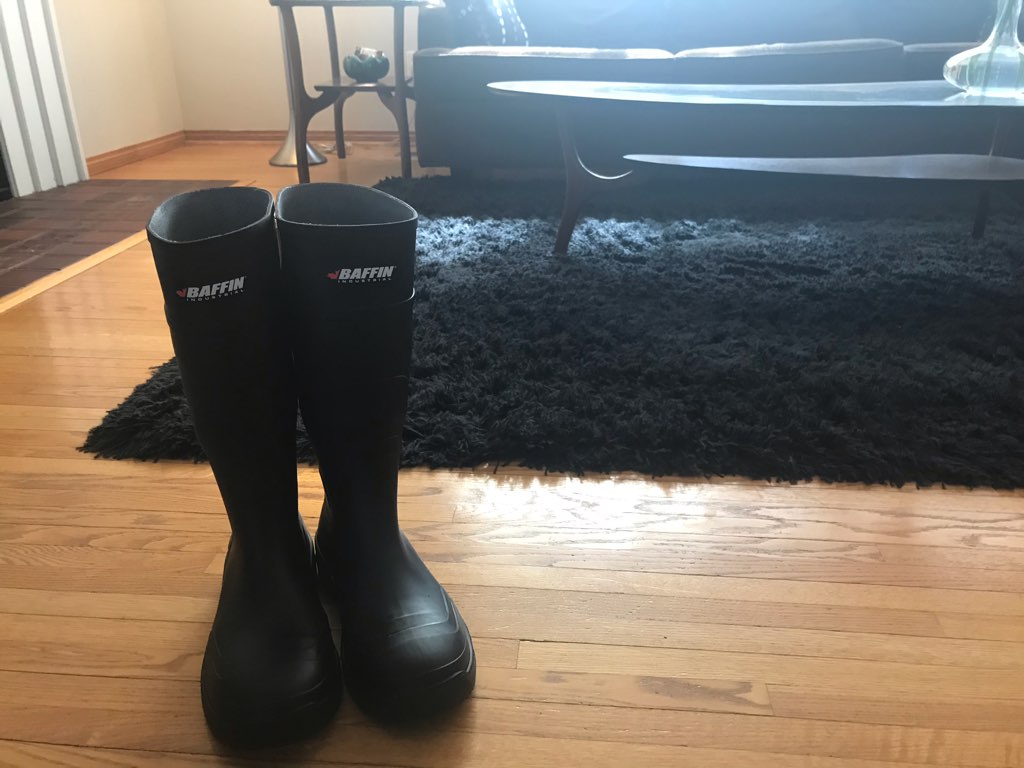 I Just Got My Sweet New Rubber Boots PIC