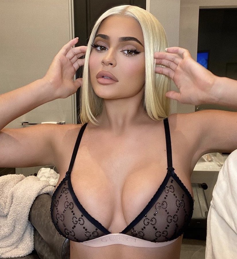 Kylie Jenner Looking Sexy In A Bra Other