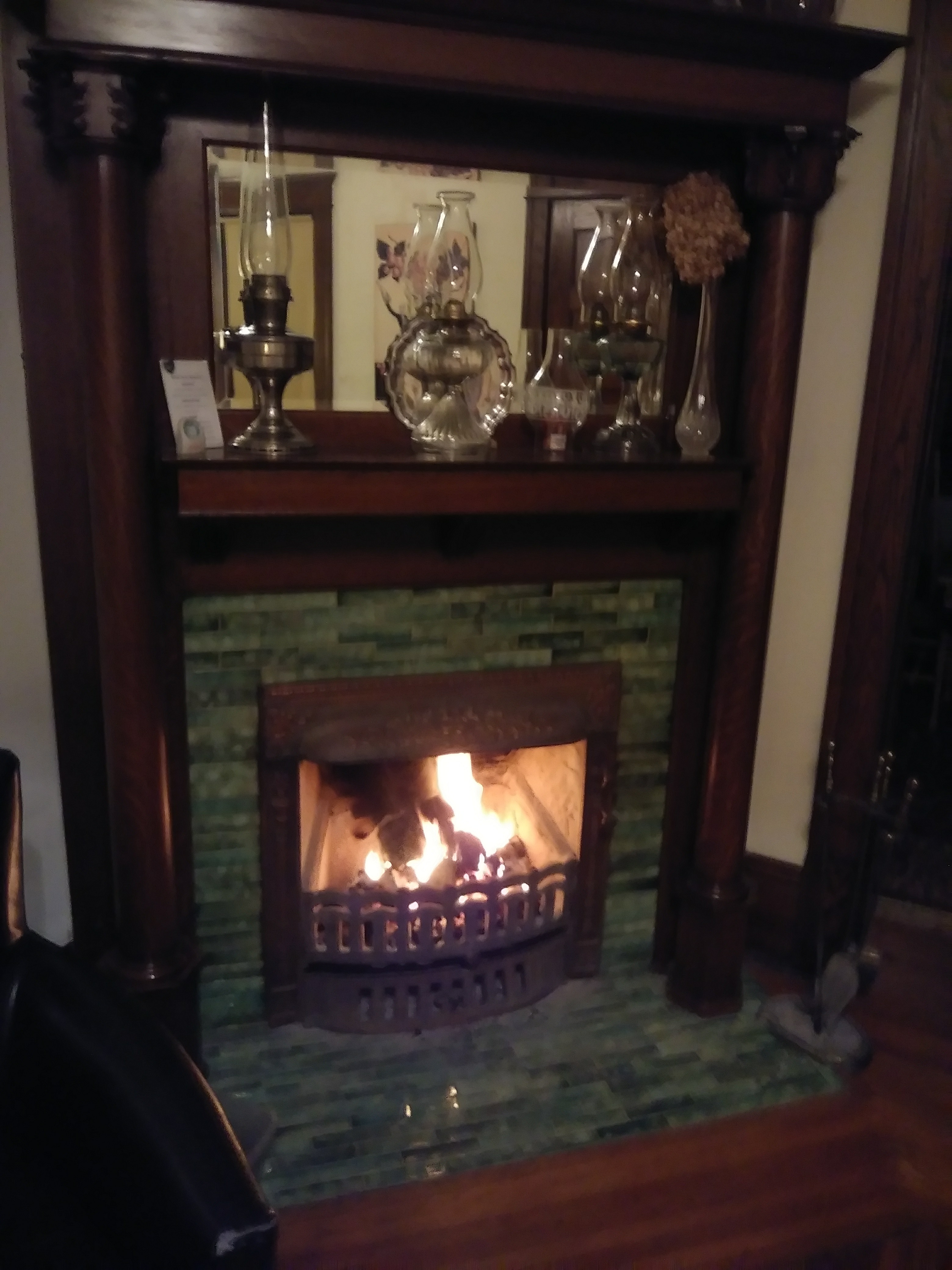 Who's using their fireplace regularly now? - Otherground
